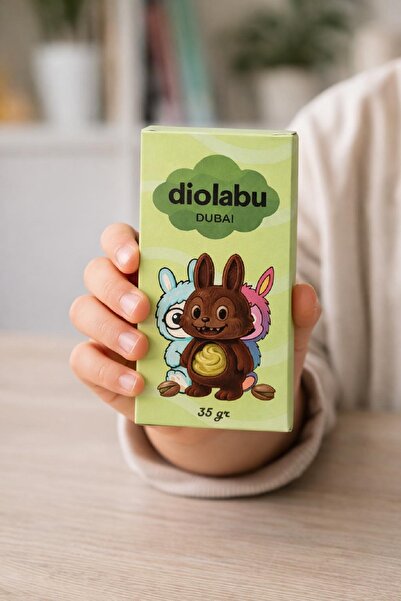 DEEMBRO Labubu Çikolatası Labubu Çikolata Dubai Çikolatası Fıstıklı Kadayıf D...