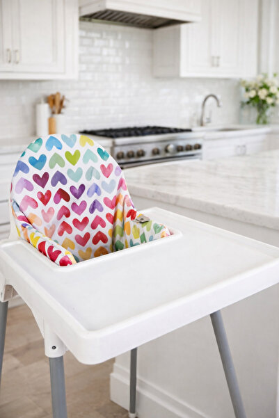 Lulunun Renkleri Bebek Mama Sandalyesi Minderi /Oturak Destek Minderi