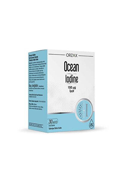 Ocean Lodin Iodine Food Supplement 30 ml 150 Mcg Oral Drops Per Drop (1 Pc)