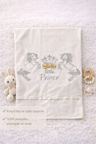 Tomuycuk 100% Cotton Silver Horse Prince Baby Blanket - Soft Stroller & Strol...