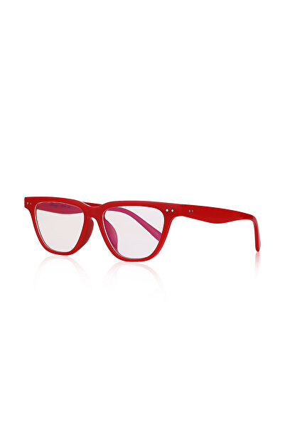 Kinary Uv400 Sunglasses Red Bright Clear Glass 1061