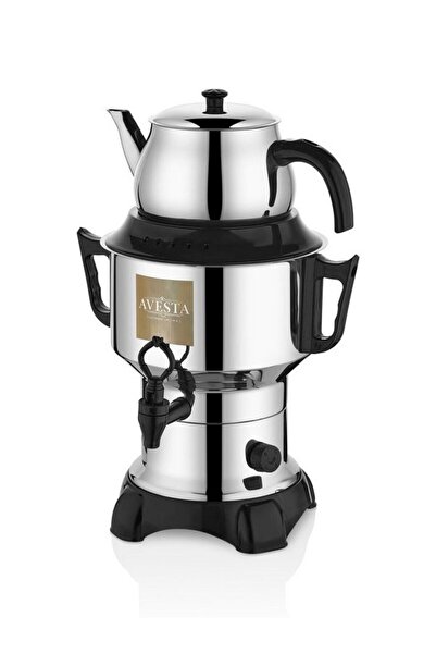 LUX 6 Litre Avesta Demlikli Çay Makinesi & Çay Otomatı & Semaver