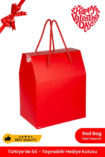 OGTWO Sevgililer Günü İçin Hediye Kutusu & Çanta Boş Karton Sevgili Hediye Pa...