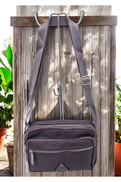 OEM Women's shoulder bag R88014, adjustable strap, purple