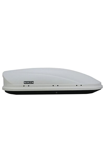 Niken Araç üstü tabut bagaj yük bagajı 3 kilitli beyaz 450lt