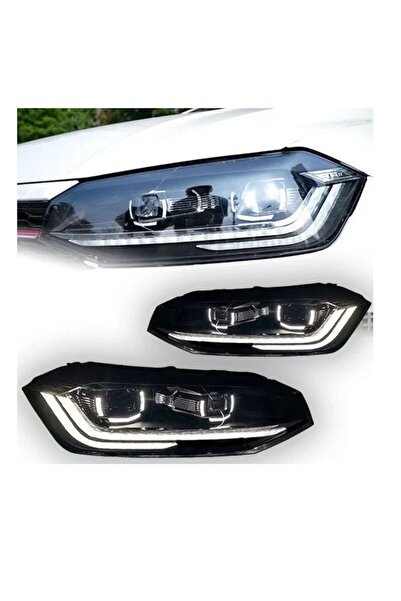 autogp Vw polo aw ön far lambası ledli yeni dizayn 2017 / 2021