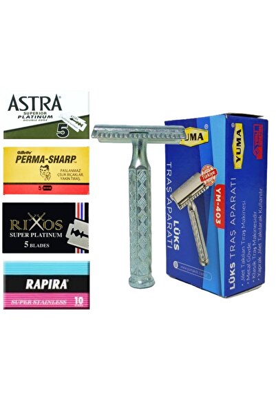 Yuma Jiletli Tıraş Makinesi, Sakal Tıraş Aparatı, Jilet Takılabilir Tıraş Ale...