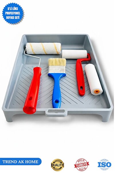 OSKAR FIRÇA مجموعة طلاء فاخرة مكونة من 5 قطع، مجموعة طلاء عملية للغاية