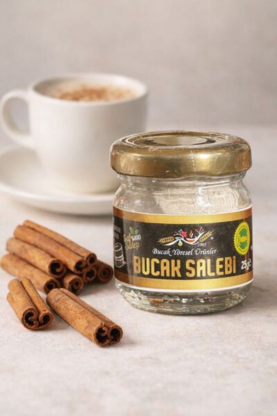 Bucak Yöresel Ürünler Bucak Salebi 25 G %100 Doğal Salep, Dondurma Salebi, Hakiki Bucak Sahlebi