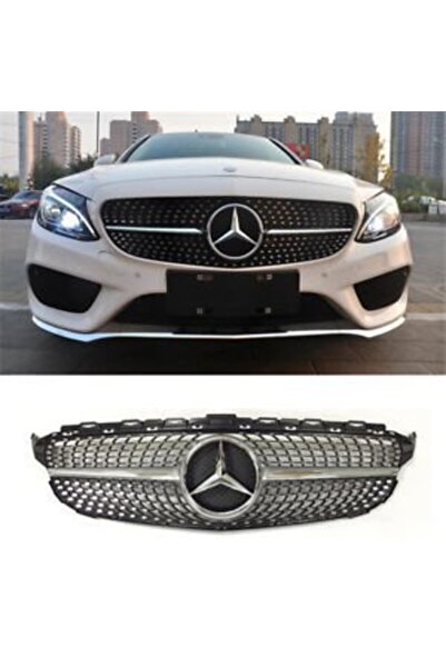 OEM AUTOGP Mercedes w205 diamond amg ön panjur ızgara seti 2014 / 2018 c serisi