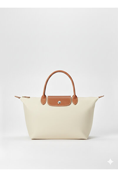 timelessbag Geantă de umăr și de braț pentru femei din material textil