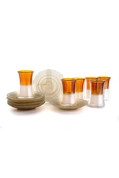 Mikasa Moor 6lı Çay Bardağı Seti Amber P372.818038