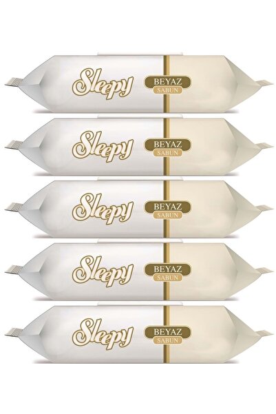 Sleepy Wet Towel Wipes 90 Sheets (Set of 5) White Soap Scented Plastic Cover ...