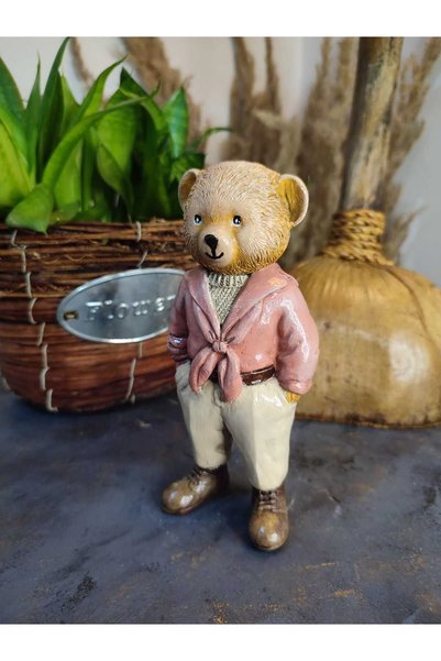 Gardenya Teddy Bear Koleksiyonu Retro Ayıcık Biblo Model 5