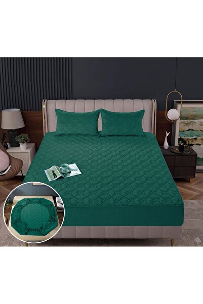 Truva Grup Velvet Bed Cover Type Topper 180x200 cm + 2 Pillowcases – Ultra So...