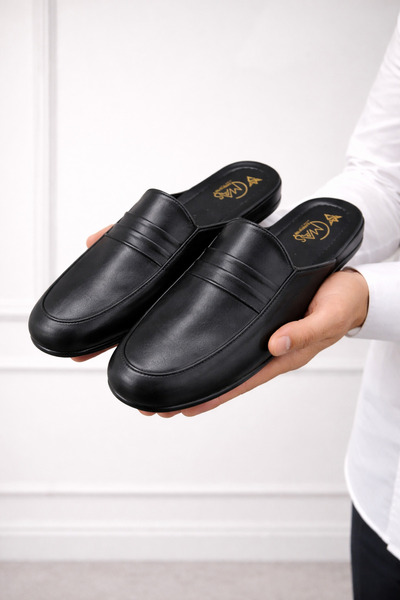 Behtah Kundura Men's Closed-Front Winter Luxury Slippers Daily Indoor Slipper...
