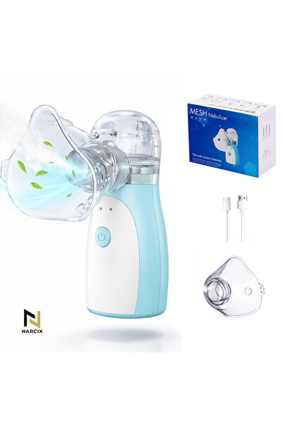 NARCIX Aparat de aerosoli si nebulizator portabil Mesh, auto-curatare, ultra ...