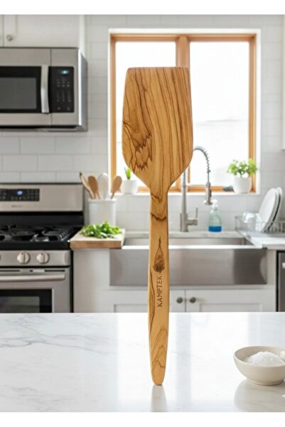 kamptek kamp teknolojisi ملعقة خشبية قياسية من كامبتيك مصنوعة من خشب الزيتون ...