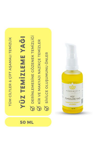 Pürshiffa Yüz Temizleme Yağı 50 ml