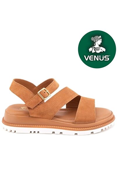 Venüs صندل نسائي مريح من الجلد الطبيعي من Hifli TABA