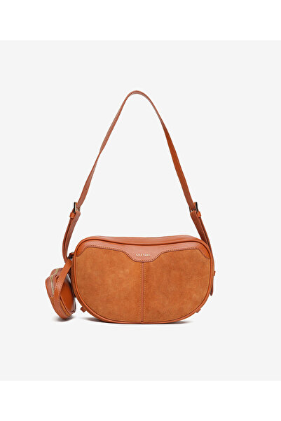 Greyder Kadın Taba Hakiki Deri Çapraz Çanta 5K2CN69764