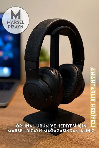 MarselDizayn Dekoratif Gamer Kulaklık Standı - Kulaklık Tutucu-Siyah- 24 CM -...