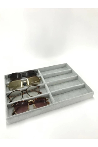 Aydın Decor New Local Medium Size Gray Glasses Organizer (AYDINDECOR)