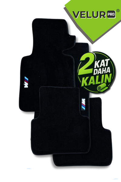 VelurPRO Bmw 3 Serisi E46 CABRIO 1998-2005 Araca Özel Halı Paspas Araba Halıs...