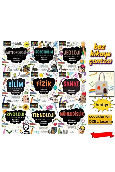 TÜRKİYE İŞ BANKASI KÜLTÜR YAYINLARI Eğlenceli Etkinlikler 9 Kitap Set/Meteoro...