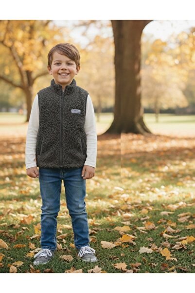 Edelweiss سترة من القطيفة ذات ياقة عالية ومبطنة بالقطن الممشط من الداخل