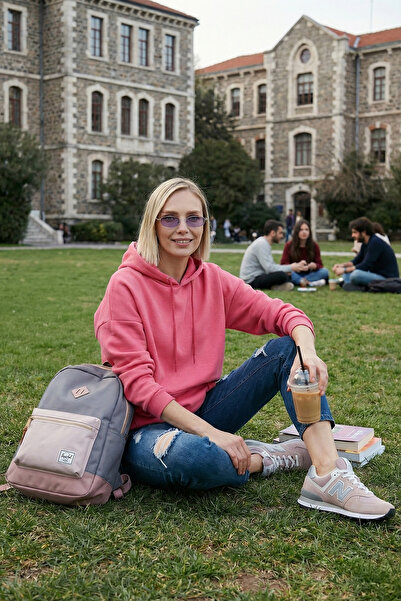 Lela Regular Fit Pamuklu Kapüşonlu Yaka Şardonlu Kışlık Sweat SWEAT 5863854