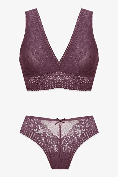 koza iç giyim بدلة بوستير نسائية من الدانتيل بأشرطة سميكة