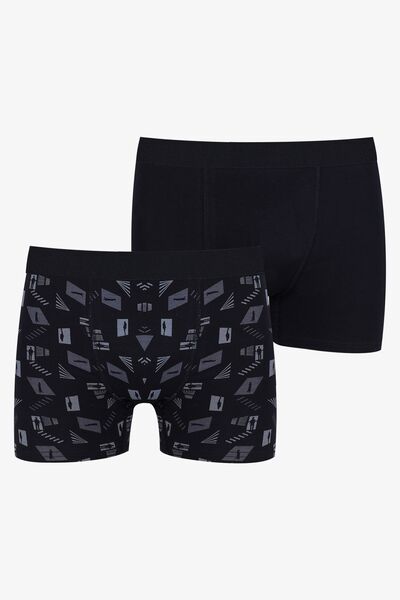 koza iç giyim Men's 2-Piece Cotton Lycra Boxer