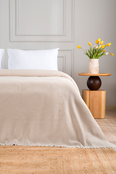Koza Home Koza Laks Beige Blanket 200x230cm 9081
