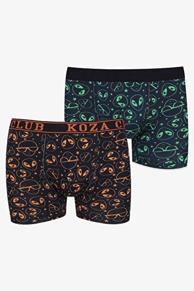 koza iç giyim Men's 2-Piece Cotton Lycra Boxer