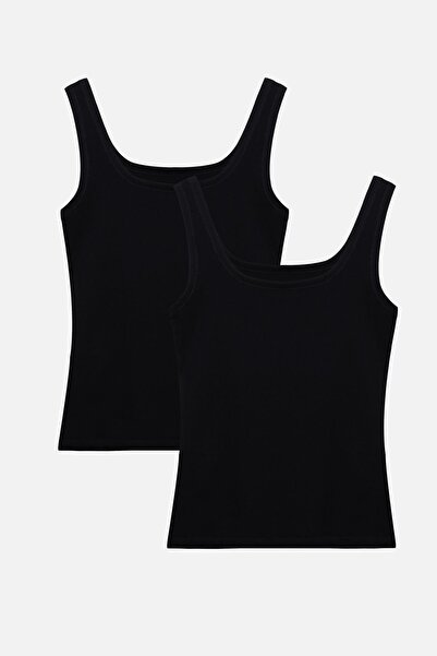 koza iç giyim قميص داخلي نسائي من الليكرا بحزام سميك مكون من قطعتين