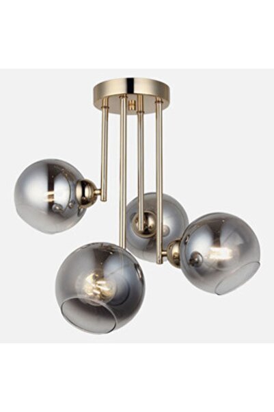 LUCEA Bera 4 Lü Altın Plafonyer 4xe27