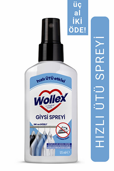 WOLLEX Giysi Spreyi Lilyum Hızlı Ütü Etkisi