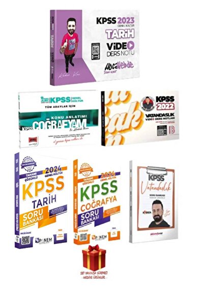 Hoca Webde KPSS Hoca Webde Tarih+Coğrafya+Vatandaşlık Video Ders Notları+Aklı...