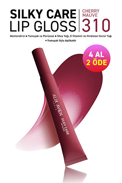 Alix Avien Dolgun Gürünüm ve Nemlendirici Etkili Dudak Parlatıcısı - Silky Ca...