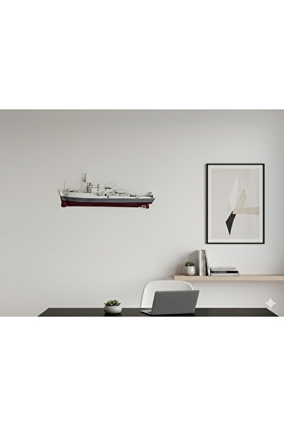 MinAli El Yapımı Calypso Araştırma Gemisi Maketi – Duvar modeli. Kaptan Coust...