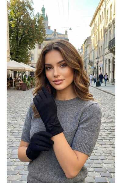 LAGRANZE Premium Felt Women's Long Gloves