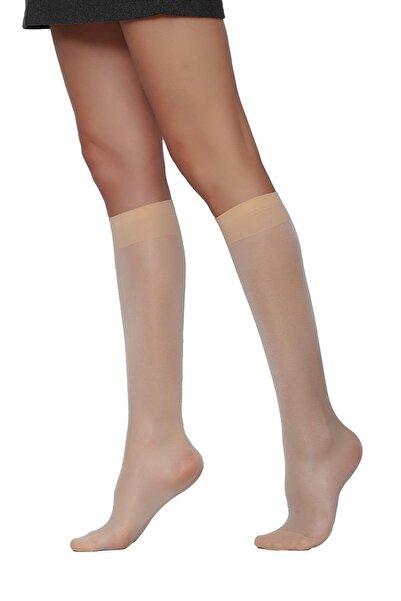 Daymod Venus 40 Șosete strălucitoare, mediu groase, piele deschisă, 2 perechi...