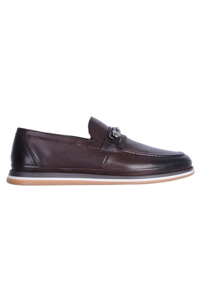 moda ayakkabım Nobilta 5182 black leather men's classic shoes