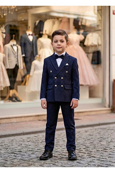 miaras baby Boys' Striped Suit