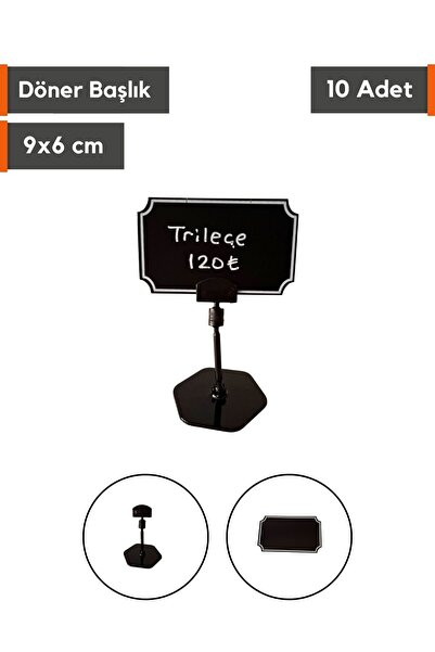 Şeffaf Etiket Διακοσμητικό σετ μαύρων ετικετών που σβήνονται εύκολα, πινακίδα...