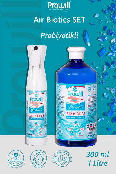 PROWİLL Prowill Air Biotics Sprey 300 ml Ve 1 Lt Avantajlı Set