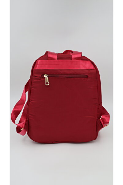 OEM Rucsac de damă R2276, roșu - material textil rezistent, bretele reglabile