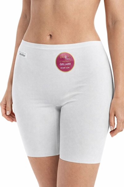 QULAT 3-Pack Laser Cut High Waist Shorts Boxer Stitch-Free