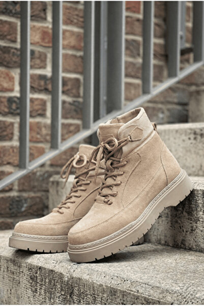 Zerenyus Waterbull Αδιάβροχες Ανδρικές Μπεζ Μπότες εξωτερικού χώρου